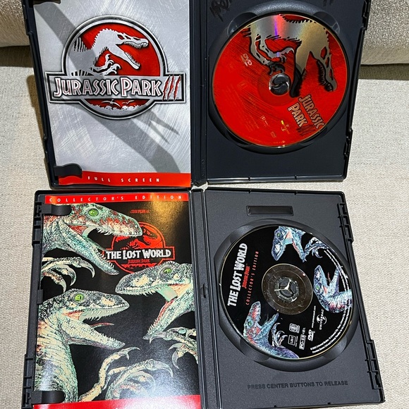 Jurassic Park Collectors Edition Dvd Bundle - Picture 3 of 4